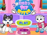 Mchezo Mtoto wa pet sitter  online