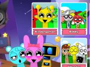 Mchezo Incredibox Party Frozen Sprunki Beat online