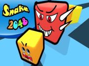 Mchezo Nyoka 2048  online