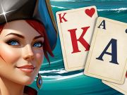Mchezo Solitaire Klondike Treasure Island online