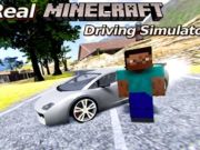 Mchezo Simulator halisi ya kuendesha Minecraft  online