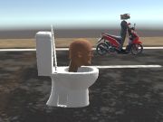 Mchezo Skibidi choo GT Drag Mashindano  online