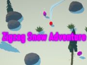 Mchezo Zigzag Snow Adventure  online