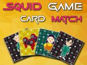 Mchezo Mechi ya kadi ya kumbukumbu ya squid  online
