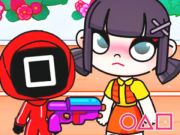 Mchezo Jigsaw puzzle: mchezo wa squid vs avatar  online