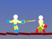 Mchezo Ragdoll hit Stickman  online