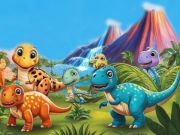 Mchezo Sayari ya watoto Dino  online