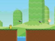 Mchezo Kuruka vyura adventure  online