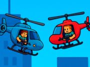 Mchezo HELICOPTER BATTLE STEVE 2 Mchezaji  online