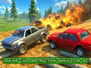 Mchezo Simulator ya Uharibifu wa Gari Mkondoni 3D  online