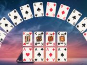 Mchezo Crescent Solitaire  online