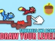 Mchezo Squirrels na acorn  online