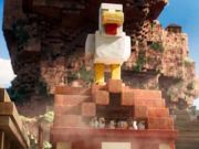 Mchezo Minecraft Lava Kuku  online