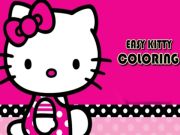 Mchezo Rahisi kuchorea kitty  online
