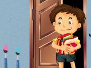 Mchezo Kijana wa shule kutoroka  online