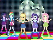 Mchezo Wasichana wangu mdogo wa Pony Equestria huanguka densi rasmi online