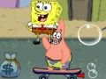 Mchezo Spongebob skater  online