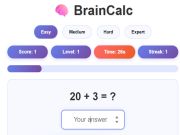 Mchezo BrainCalc online