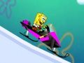 Mchezo Spongebob Sled Ride  online