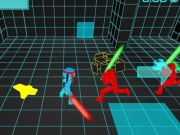 Mchezo Stickman Neon Upanga Kupambana online