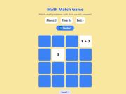 Mchezo Mchezo wa Mechi ya Math online