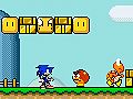 Mchezo Sonic katika Mario World 2 online Mchezo Sonic katika Mario World 2 online