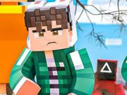 Mchezo Jigsaw puzzle: squid mchezo minecraft online
