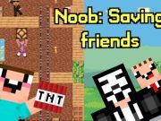 Mchezo Noob: Kuokoa marafiki online