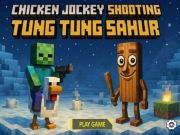 Mchezo Kuku Jockey Risasi Tung Tung Sahur online