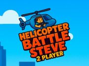 Mchezo HELICOPTER BATTLE STEVE 2 Mchezaji online