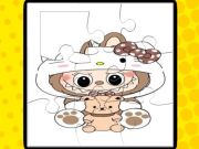Mchezo Labubu jigsaw puzzles kwa mchezo wa watoto online