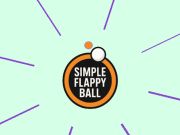 Mchezo Mpira rahisi wa flappy online