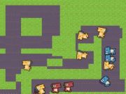 Mchezo Ulinzi wa Dino 2d online