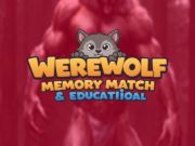 Mchezo Mechi ya Kumbukumbu ya Werewolf na vitu vilivyofichwa online
