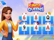 Mchezo Wafalme na Queens Solitaire Tripeaks online