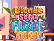 Mchezo Blonde Sofia: Mtengenezaji wa Mozaic online