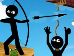Mchezo Bow Master Stickman Hero online