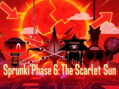 Mchezo Sprunki Phase 6: The Scarlet Sun online