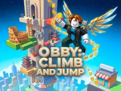 Mchezo Obby: Climb and Jump online
