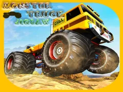 Mchezo Monster Trucks Jigsaw online