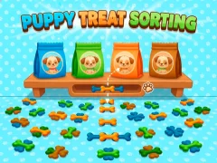 Mchezo Puppy Treat Sorting online