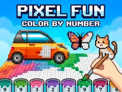 Mchezo Pixel Fun Color By Number online