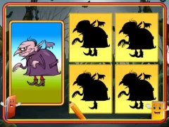 Mchezo Shadow Match Halloween online