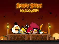 Mchezo Angry birds Halloween HD online