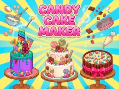Mchezo Candy Cake Maker online