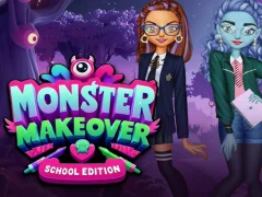 Mchezo Monster Makeover School Edition online