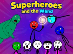 Mchezo Superheroes and the Wand online