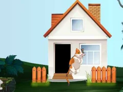 Mchezo Curious Cat Escape online