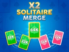 Mchezo X2 Solitaire Merge online