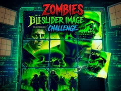 Mchezo Zombies Slider Image Challenge online